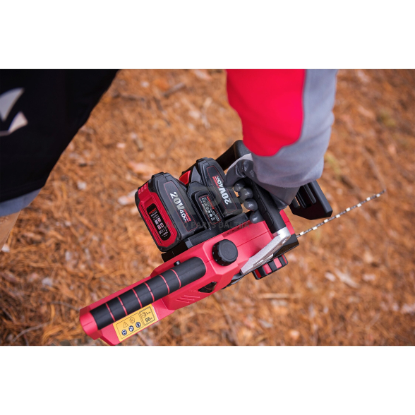 Akumuliatorinis grandininis pjūklas 40V (20V+20V) LI-ION 7 Akumuliatorinis grandininis pjūklas 40V (20V+20V) LI-ION 7