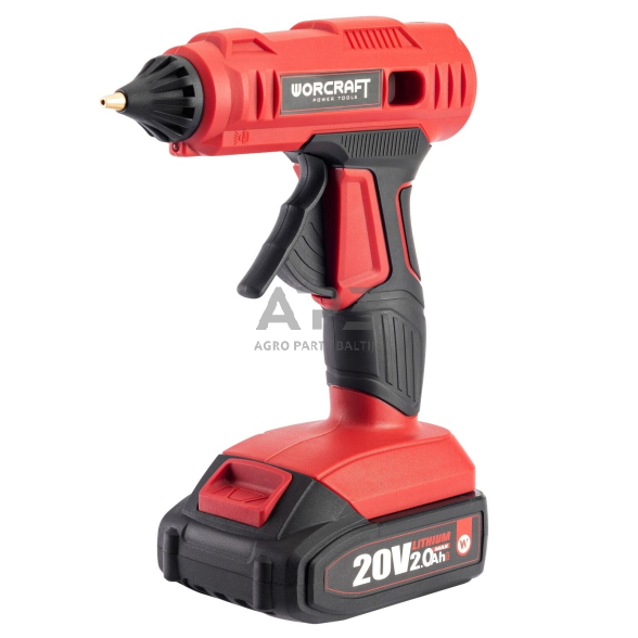 Akumuliatorinis klijų pistoletas 20V LI-ION 1 Akumuliatorinis klijų pistoletas 20V LI-ION 1