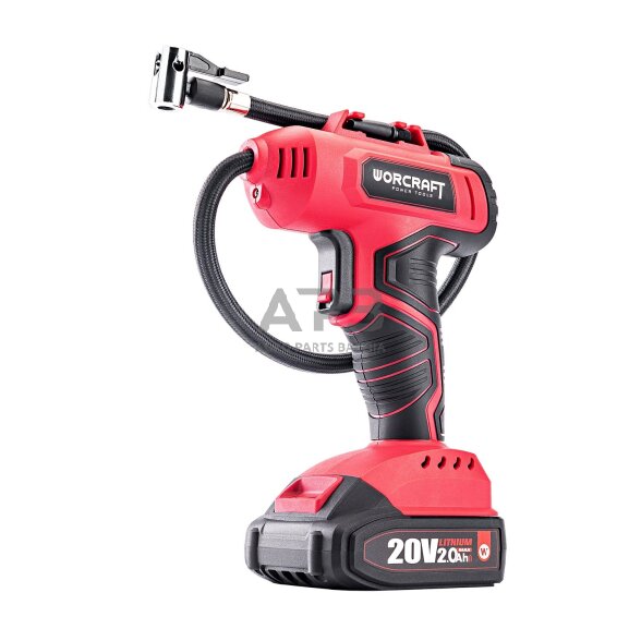 Akumuliatorinis kompresorius 20V LI-ION 2 Akumuliatorinis kompresorius 20V LI-ION 2