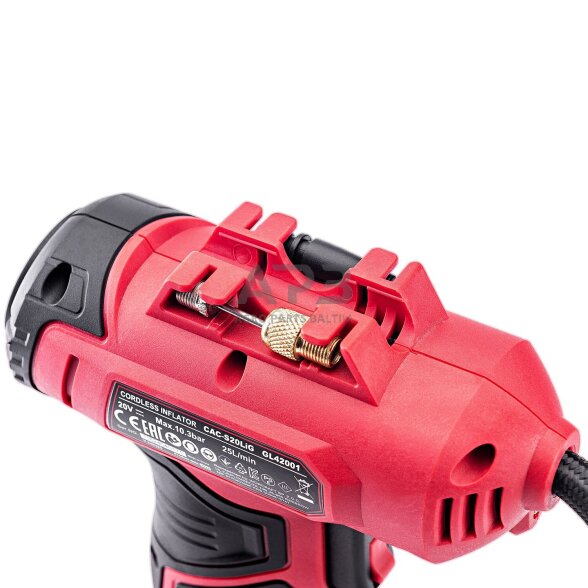 Akumuliatorinis kompresorius 20V LI-ION 11 Akumuliatorinis kompresorius 20V LI-ION 11