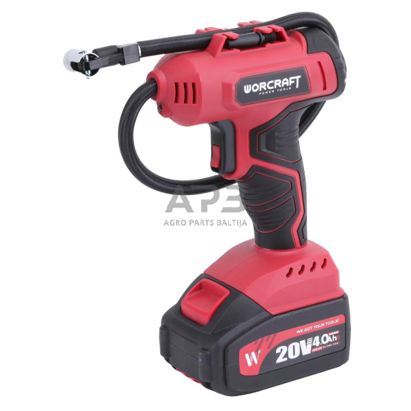 Akumuliatorinis kompresorius 20V LI-ION Akumuliatorinis kompresorius 20V LI-ION