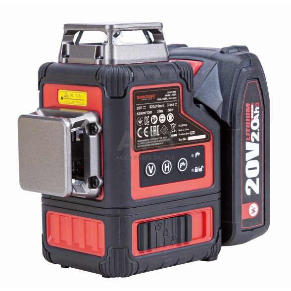 Akumuliatorinis kryžminių linijų nivelyro 3x3D rinkinys (žalias lazeris) 20V 2.0Ah LI-ION (XCUBE dėžė) Akumuliatorinis kryžminių linijų nivelyro 3x3D rinkinys (žalias lazeris) 20V 2.0Ah LI-ION (XCUBE dėžė)