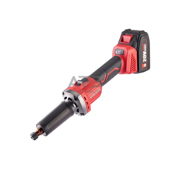 Akumuliatorinis mini tiesinis šlifuoklis 6mm 20V LI-ION 1