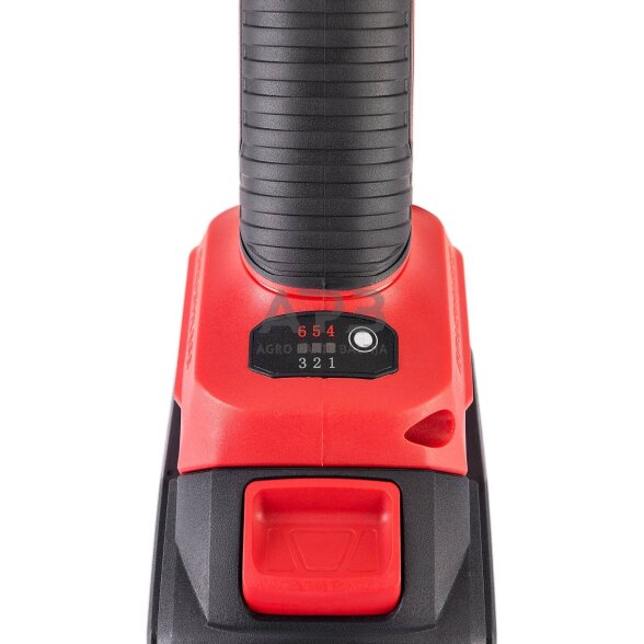 Akumuliatorinis mini tiesinis šlifuoklis 6mm 20V LI-ION 6