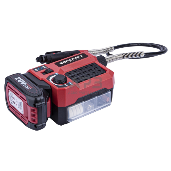 Akumuliatorinis mini tiesinis šlifuoklis su priedais 20V LI-ION 2 Akumuliatorinis mini tiesinis šlifuoklis su priedais 20V LI-ION 2