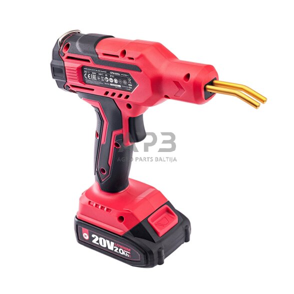 Akumuliatorinis plastiko suvirinimo aparatas plastikinėje dėžėje 20V LI-ION 9