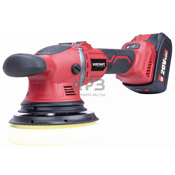 Akumuliatorinis poliruoklis kampinis 150mm 20V LI-ION Akumuliatorinis poliruoklis kampinis 150mm 20V LI-ION