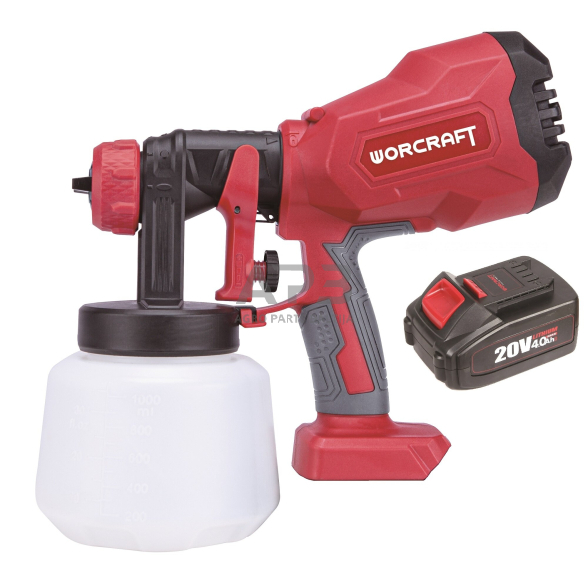 Akumuliatorinis pulverizatorius Ø1.8mm, Ø2.6mm 20V LI-ION 1 Akumuliatorinis pulverizatorius Ø1.8mm, Ø2.6mm 20V LI-ION 1