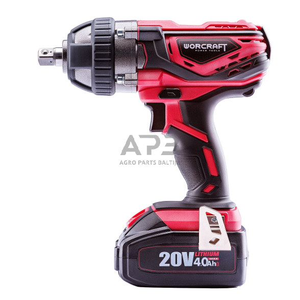 Akumuliatorinis smūginis veržliasukis 1/2" 20V LI-ION 1 Akumuliatorinis smūginis veržliasukis 1/2" 20V LI-ION 1