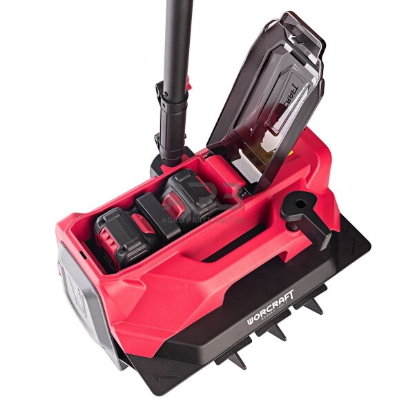Akumuliatorinis sniego valytuvas 40V (20V+20V) LI-ION 16