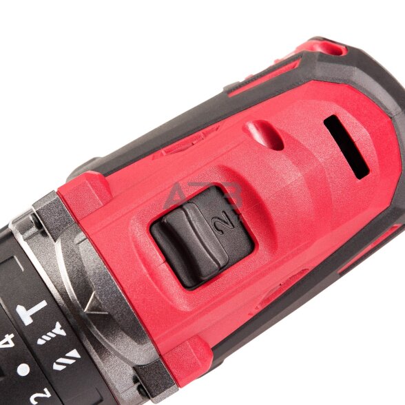 Akumuliatorinis suktuvas-gręžtuvas su kalimu 20V LI-ION ir priedais 74vnt., 2x2.0Ah 12 Akumuliatorinis suktuvas-gręžtuvas su kalimu 20V LI-ION ir priedais 74vnt., 2x2.0Ah 12