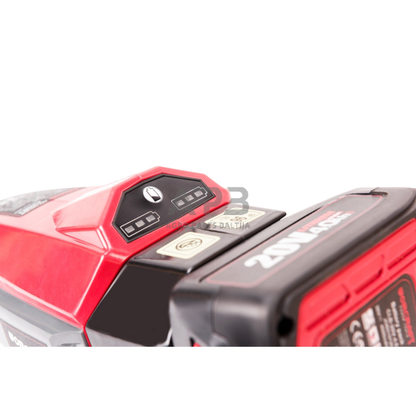 Akumuliatorinis trimeris 2in1 40V (20V+20V) LI-ION 6 Akumuliatorinis trimeris 2in1 40V (20V+20V) LI-ION 6