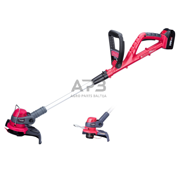 Akumuliatorinis trimeris su priedais 20V LI-ION Akumuliatorinis trimeris su priedais 20V LI-ION