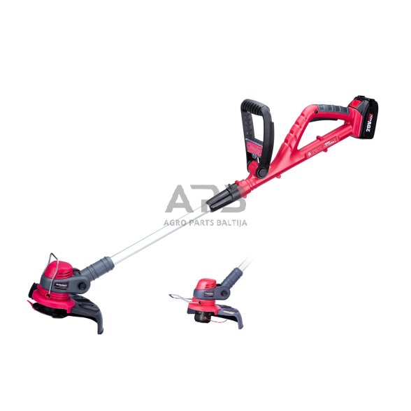 Akumuliatorinis trimeris su priedais 5vnt. 20V LI-ION 2 Akumuliatorinis trimeris su priedais 5vnt. 20V LI-ION 2