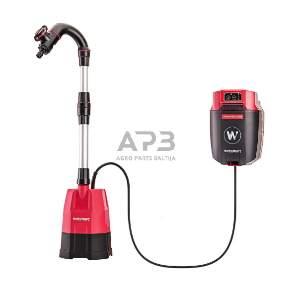 Akumuliatorinis vandens siurblys 20V LI-ION Akumuliatorinis vandens siurblys 20V LI-ION