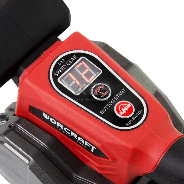 Akumuliatorinis vibracinis įrankis plytelėms su plastikine dėže 20V 2.0Ah 5 Akumuliatorinis vibracinis įrankis plytelėms su plastikine dėže 20V 2.0Ah 5