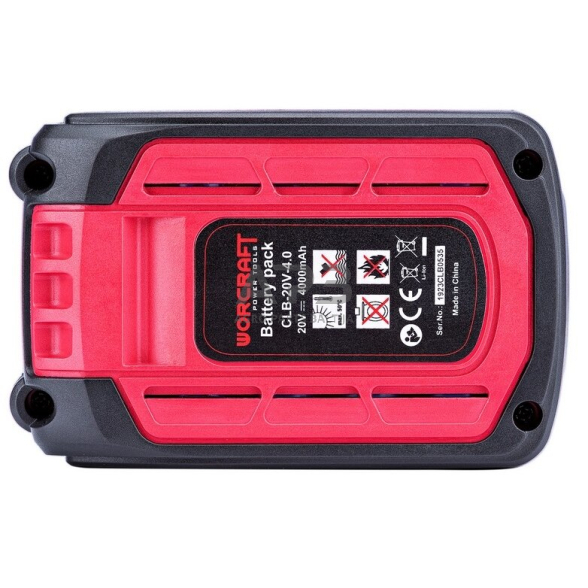 Akumuliatorius akum. įrankiams WORCRAFT 20V 4.0Ah 5 Akumuliatorius akum. įrankiams WORCRAFT 20V 4.0Ah 5