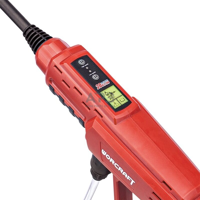 Akumuliatorinis aukšto slėgio plovimo pistoletas 20V LI-ION 5 Akumuliatorinis aukšto slėgio plovimo pistoletas 20V LI-ION 5