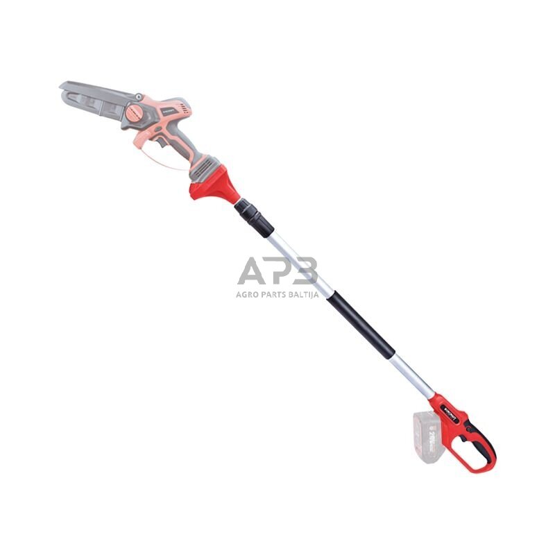 Akumuliatorinis grandininis mini pjūklas su teleskopiniu prailginimu 20V LI-ION 7 Akumuliatorinis grandininis mini pjūklas su teleskopiniu prailginimu 20V LI-ION 7