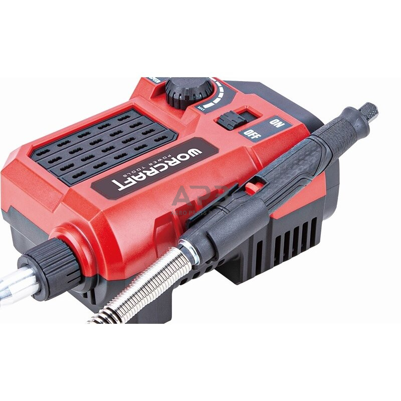 Akumuliatorinis mini tiesinis šlifuoklis su priedais 20V LI-ION 4 Akumuliatorinis mini tiesinis šlifuoklis su priedais 20V LI-ION 4