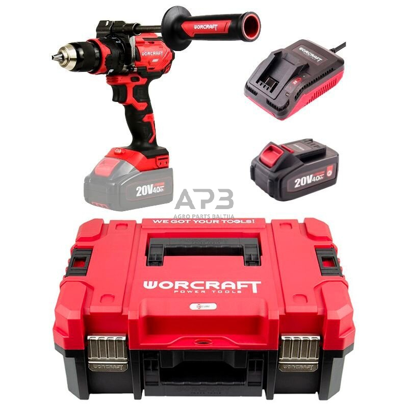 Akumuliatorinis suktuvas-gręžtuvas su kalimu 20V LI-ION (XCUBE dėžė) 1 Akumuliatorinis suktuvas-gręžtuvas su kalimu 20V LI-ION (XCUBE dėžė) 1