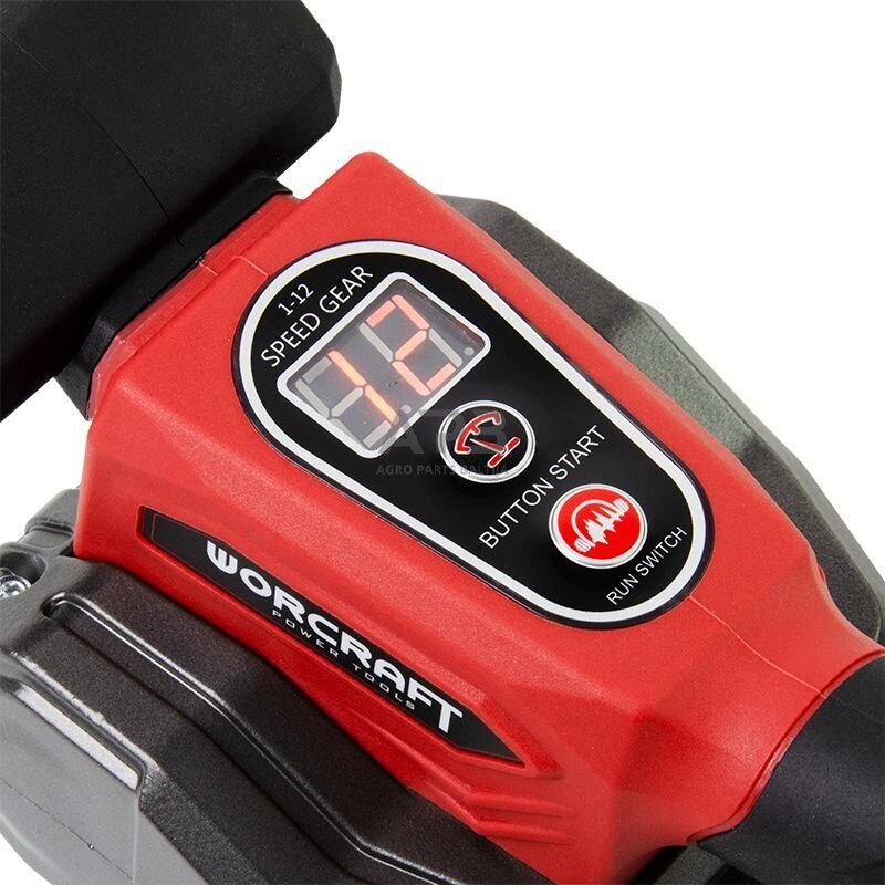 Akumuliatorinis vibracinis įrankis plytelėms su plastikine dėže 20V 2.0Ah 5