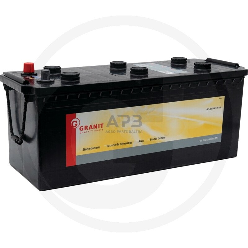 Akumuliatorius traktoriui Granit 12 V / 120 Ah 513 x 189 x 215 mm 681858 Akumuliatorius traktoriui Granit 12 V / 120 Ah 513 x 189 x 215 mm 681858