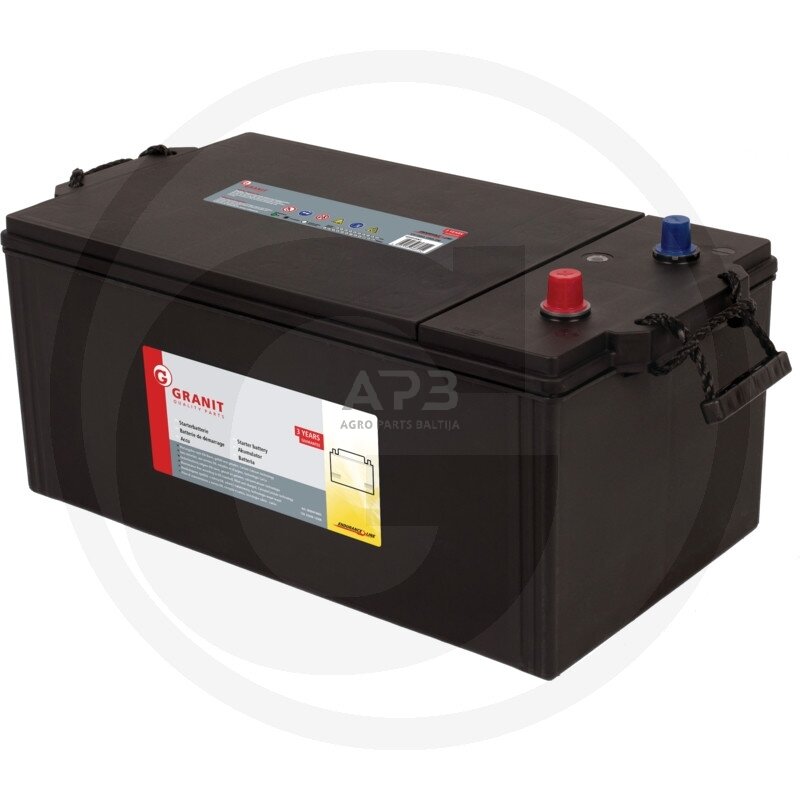Akumuliatorius traktoriui Granit 12 V / 230 Ah 518 x 273 x 239 mm GBEFB73011 (MIX) Akumuliatorius traktoriui Granit 12 V / 230 Ah 518 x 273 x 239 mm GBEFB73011 (MIX)