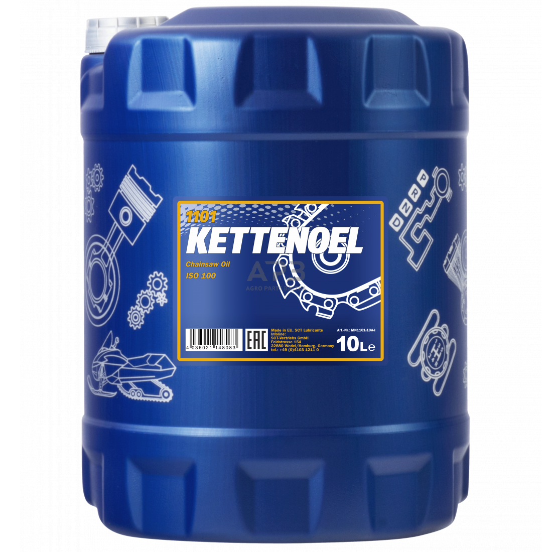 Alyva grandinėms tepti MANNOL Kettenoel 10l Alyva grandinėms tepti MANNOL Kettenoel 10l