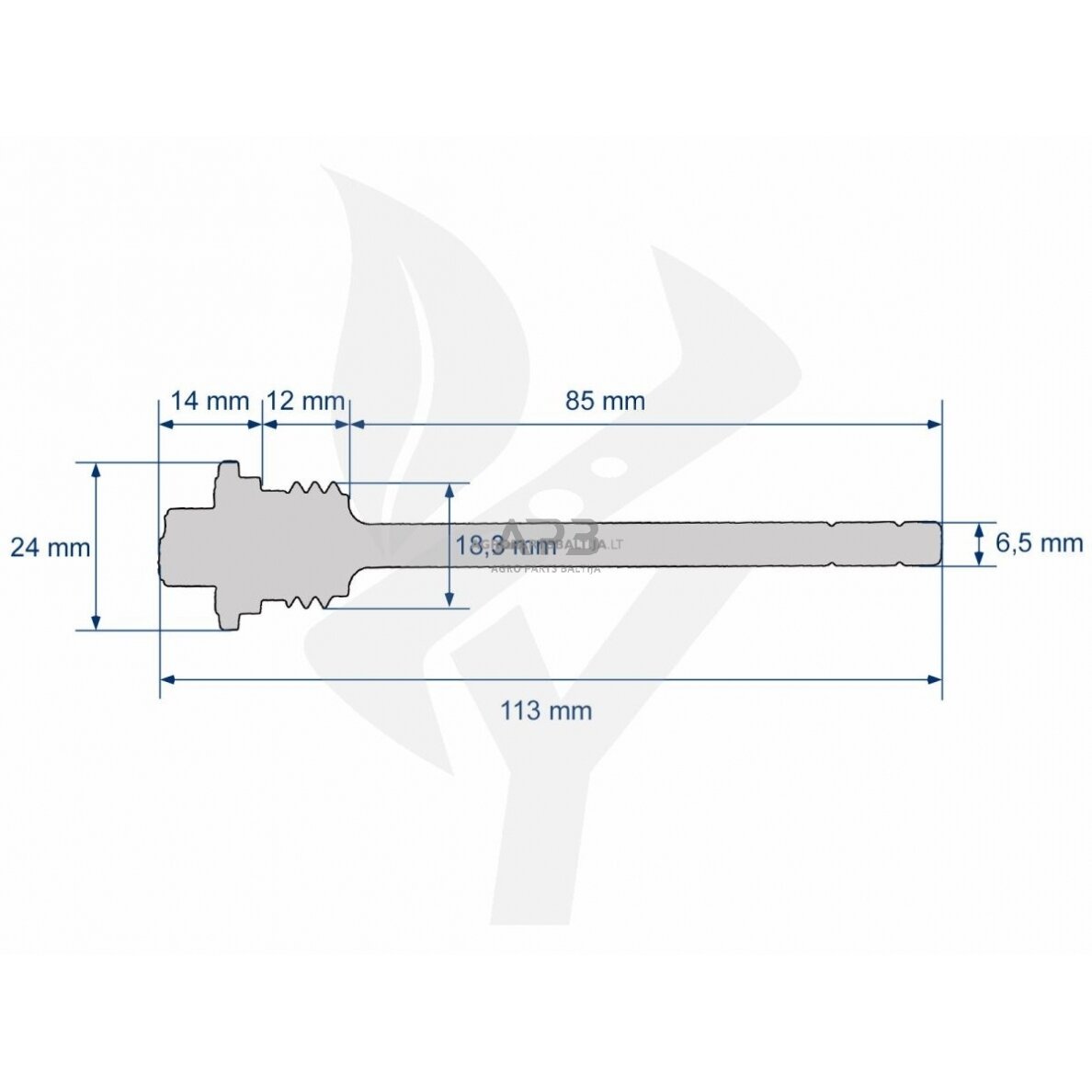 Alyvos kamštis Briggs & Stratton Classic 35, Classic 450, Sprint 40 Fixspeed, Sprint 375 281081, 280485, 691913 2