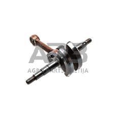 Alkūninis velenas Husqvarna 136 LE. 530 02 97-94, 5300297-94, 530029794, 503 92 08-01, 5039208-01, 503920801