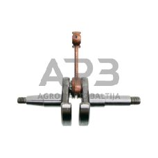 Alkūninis velenas kinietiškiems pjūklams CS45, CS52, CS58, CS4500, CS5200, CS5800, PN45, PN52, PN58, PN4500, PN5200, PN5800, YD45, YD52, YD58, YD4500, YD5200, YD5800, 136,5 x 15 x 80mm