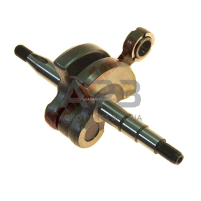 Alkūninis velenas Husqvarna 142 E. 530 02 97-94, 5300297-94, 530029794, 503 92 08-01, 5039208-01, 503920801
