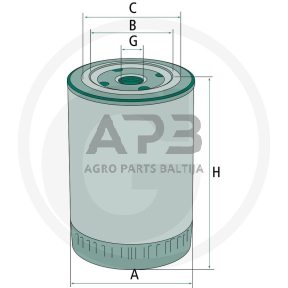 Alyvos filtras Kubota 1000001011, SP4014, W811/80