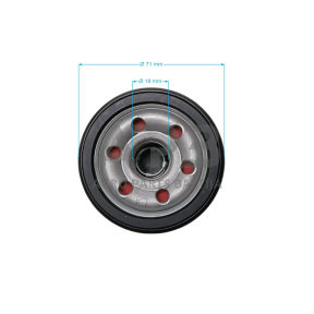 Alyvos filtras Zongshen 54,00 x 67,00 mm 751-11501, 751-12690, 75111501, 75112690