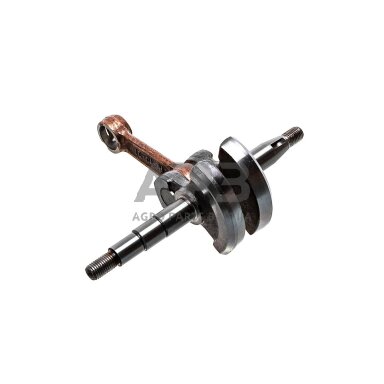 Alkūninis velenas Husqvarna 142 E. 530 02 97-94, 5300297-94, 530029794, 503 92 08-01, 5039208-01, 503920801