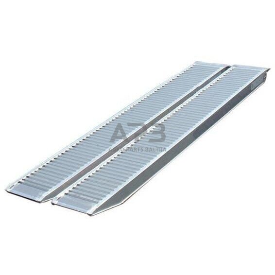 Aliuminė užvažiavimo rampa tiesi 4 metrų 5150 kg M1454045L Aliuminė užvažiavimo rampa tiesi 4 metrų 5150 kg M1454045L