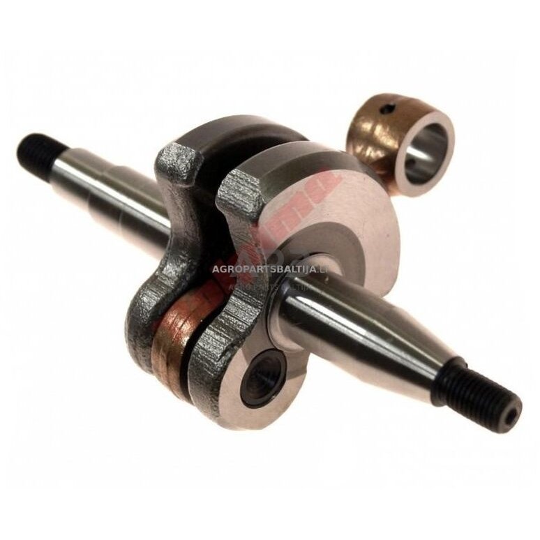 Alkūninis velenas Husqvarna 40. 503 57 38-06, 5035738-06, 503573806 Alkūninis velenas Husqvarna 40. 503 57 38-06, 5035738-06, 503573806