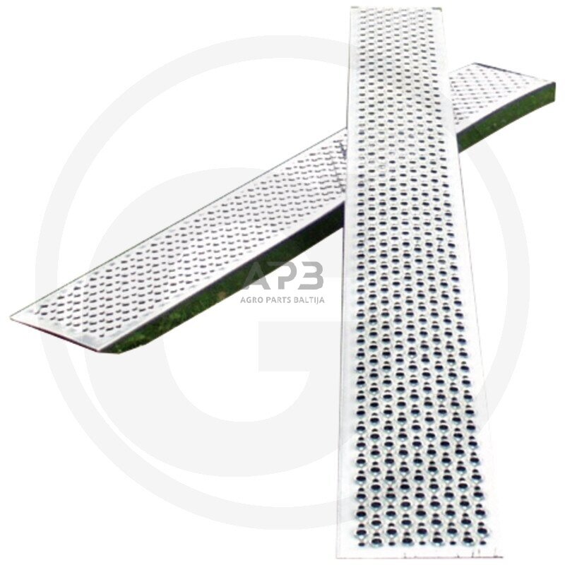 Aliuminė užvažiavimo rampa tiesi 2 metrų 26 cm plotis 1000 kg Aliuminė užvažiavimo rampa tiesi 2 metrų 26 cm plotis 1000 kg