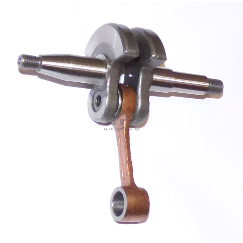 Alkūninis velenas Husqvarna 445E. 525 60 50-01, 5256050-01, 525605001 134,1 x 56 x 13 x 79.3mm Alkūninis velenas Husqvarna 445E. 525 60 50-01, 5256050-01, 525605001 134,1 x 56 x 13 x 79.3mm
