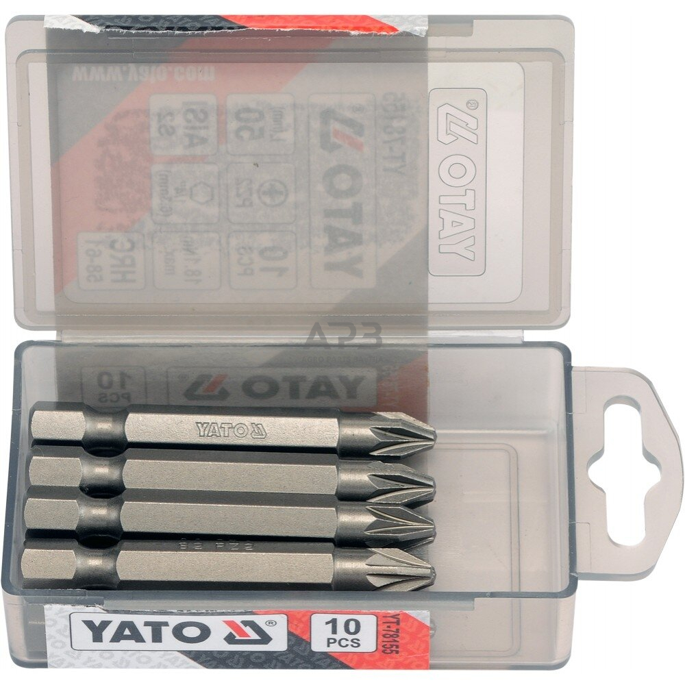 Antgalis 1/4' PZ #2x 50mmL (10vnt) 2 Antgalis 1/4' PZ #2x 50mmL (10vnt) 2