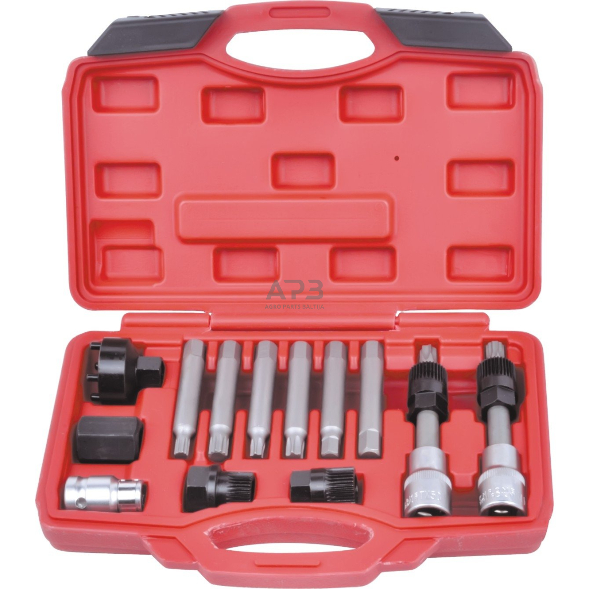 Antgalių rinkinys generatoriaus remontui 13vnt. Antgalių rinkinys generatoriaus remontui 13vnt.