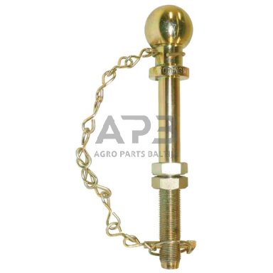 Priekabos kablio rutulys 50 mm su kaiščiu 7/8", 190 mm Z992219KR Priekabos kablio rutulys 50 mm su kaiščiu 7/8", 190 mm Z992219KR