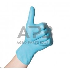 Apsauginės nitrilo pirštinės Semperguard 24cm 7/S 3000001627