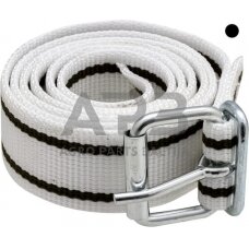 Apykaklė 40mm 1.35m balta/juoda Kerbl 20878