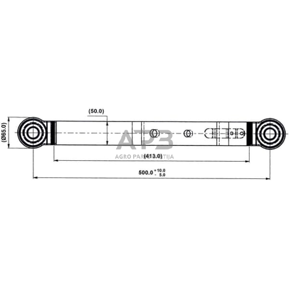 Apatine traukė LA040001KR 2