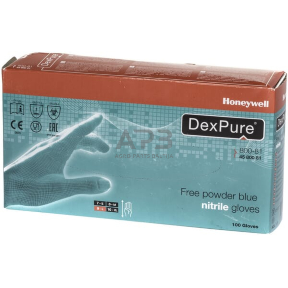 Apsauginės pirštinės Honeywell 24cm 10/XL 4580081XL 2