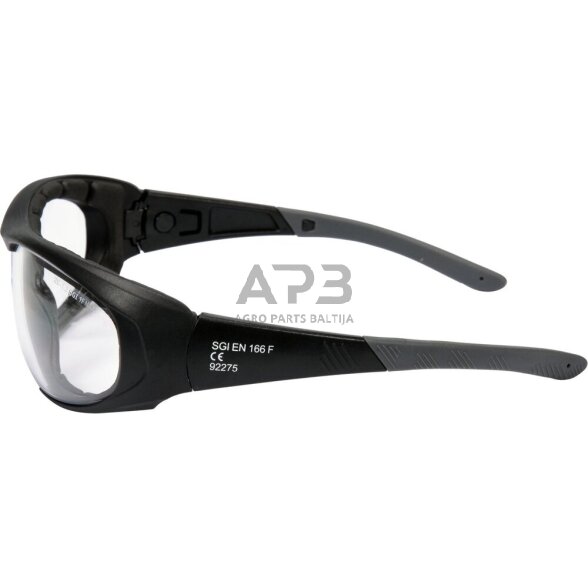 Apsauginiai akiniai su elastingu dirželiu 1 Apsauginiai akiniai su elastingu dirželiu 1