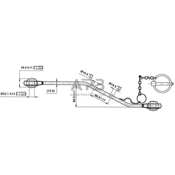 Apatine traukė LA040001KR 1 Apatine traukė LA040001KR 1