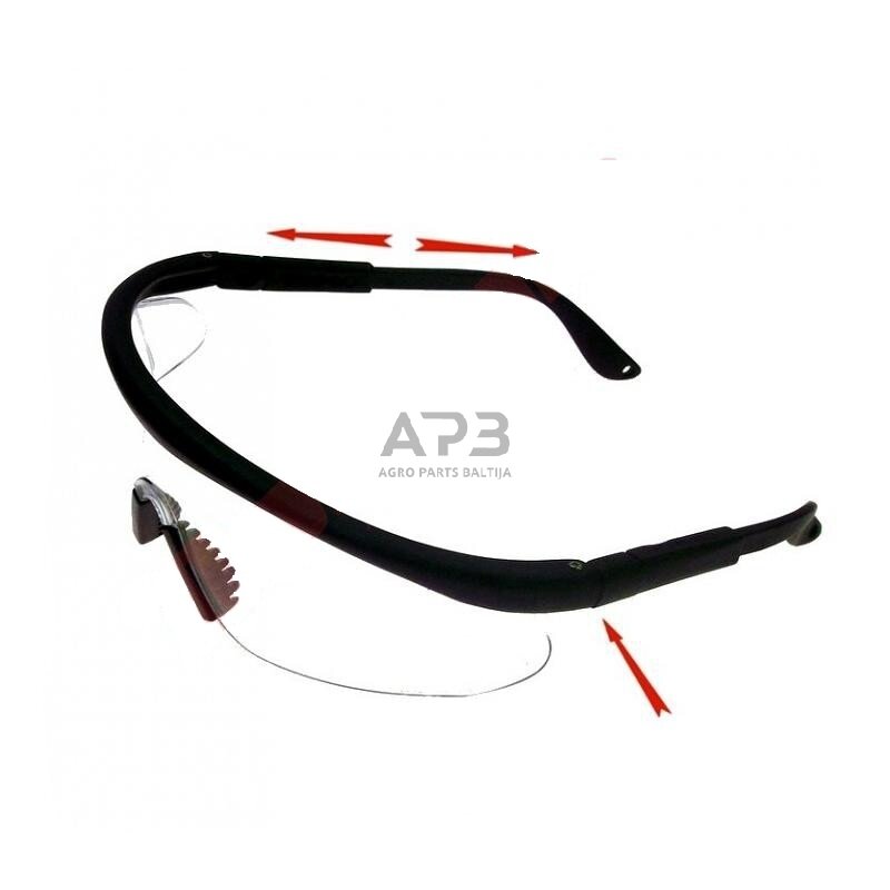 Apsauginiai akiniai bespalviai Apsauginiai akiniai bespalviai